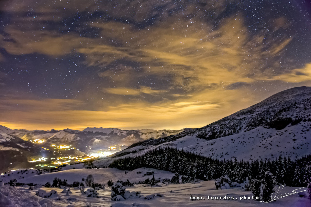 Vue depuis la station de ski du Hautacam